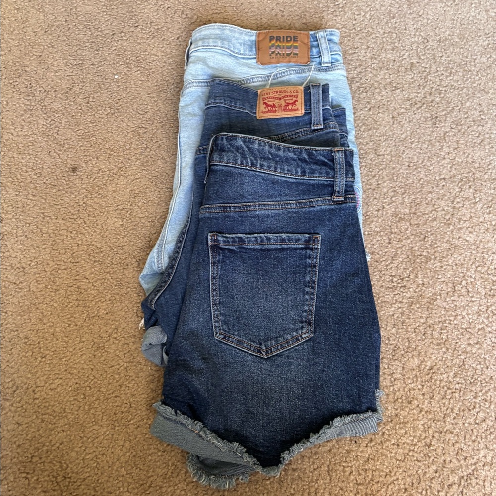 Blue Denim shorts bundle